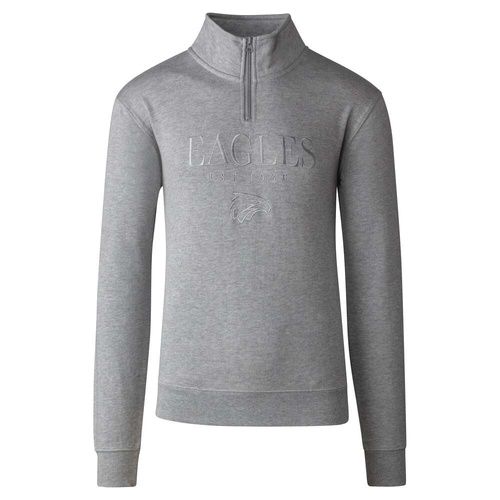West Coast Eagles Mens Quarter Zip Pullover