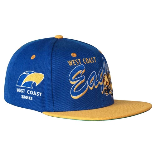 West Coast Eagles Adults Throwback 90's Cap