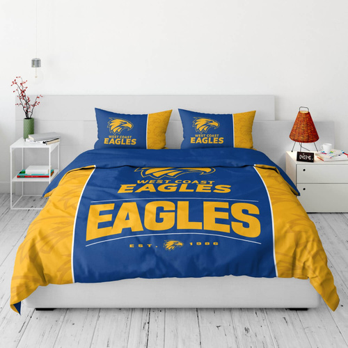 West Coast Eagles King Doona Cover