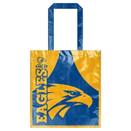 West Coast Eagles Laminated Shopping Bag