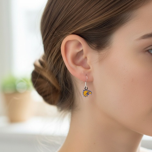 West Coast Eagles Colour Logo Earrings