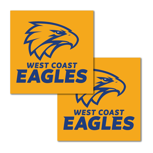 West Coast Eagles Party Napkins Pkt of 16