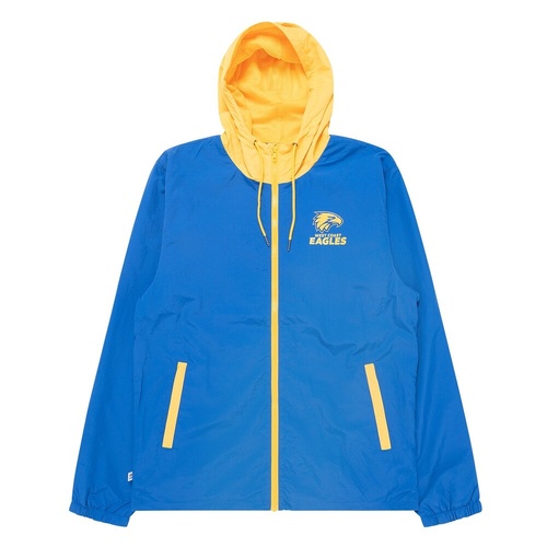 West Coast Eagles Mens Windbreaker Zip Jacket