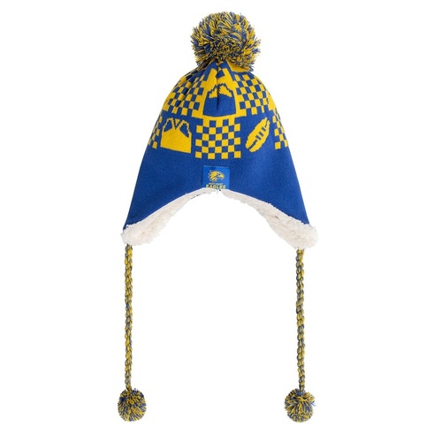 West Coast Eagles Sherpie Beanie