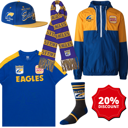 West Coast Eagles Throwback Value Bundle