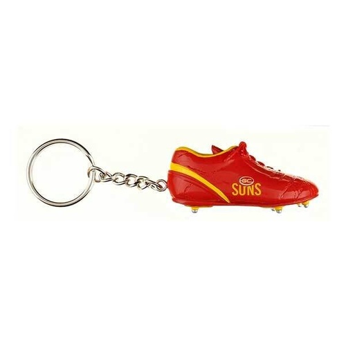 Gold Coast Suns Footy Boot Keyring