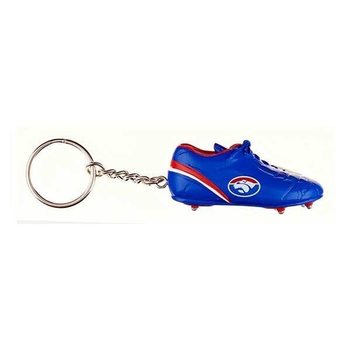Western Bulldogs Footy Boot Keyring