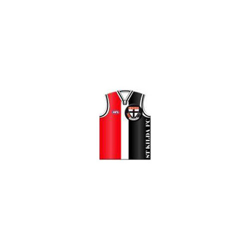 St Kilda Saints Guernsey Badge Greeting Card