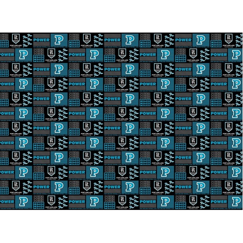 Port Adelaide Power AFL Wrapping Paper