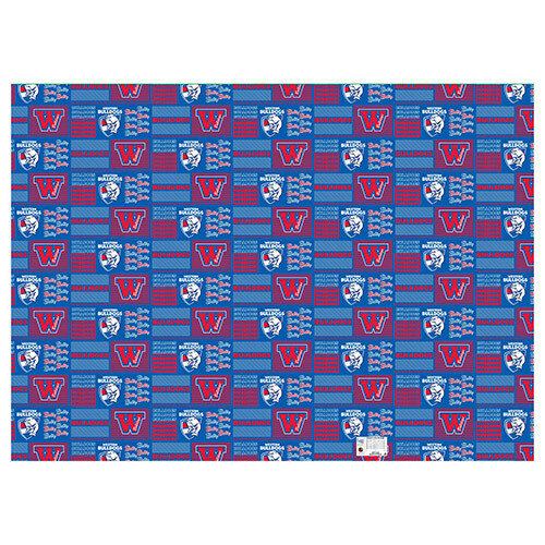 Western Bulldogs AFL Wrapping Paper